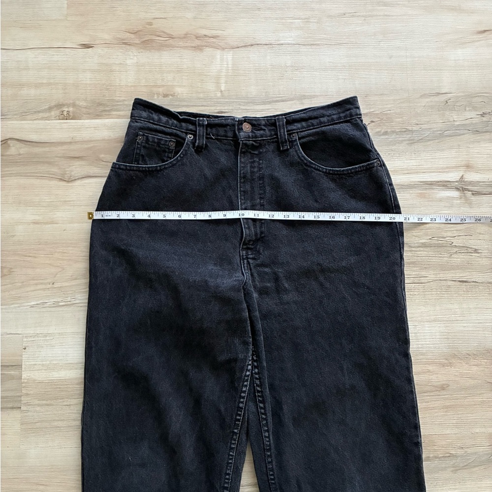 Levi’s High Waist Women's Black Straight Leg Jeans - Picture 5 of 12